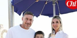TOTTI E NOEMI SONO ORMAI UNA FAMIGLIA