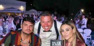 ELENA MORALI E LUIGI FAVOLOSO PROTAGONISTI A VILLA RENOIR